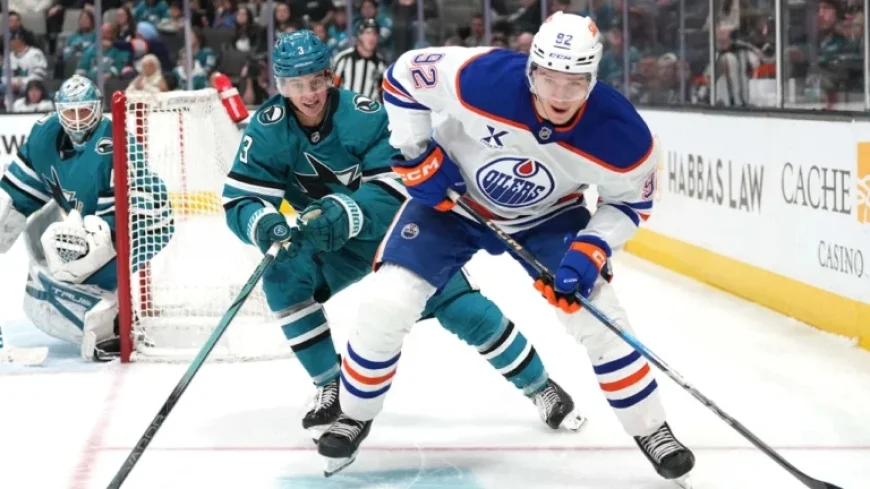 Oilers Face Sharks in Anticipated Pre-Game Showdown