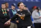 Crowd Boos Carson Beck at NFL Combine in Dramatic Scene
