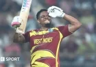 Shimron Hetmyer’s Fast 85 Powers West Indies’ 107-Run Win Over Zimbabwe