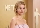Sarah Pidgeon Dazzles in Pink Balenciaga at 2026 SAG Awards