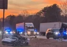 Two Hospitalized After Crash Involving 18-Wheeler