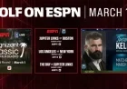 ESPN Launches March with Cognizant Classic, TGL Finale, and Jason Kelce