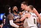 Nikola Jokić’s Intense Gaze: Unrivaled Playoffs Preview Revealed