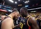 Stephen Curry Frustrated as Draymond Green Exits During Warriors Timeout