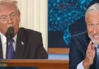 Jon Stewart Silenced by Trump’s Bizarre Remarks for 14 Seconds