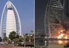 Burj Al Arab Hotel Hit, Dubai Airport Closed, and US Navy 5th Fleet Bahrain Base Under Attack as Iran Bombs UAE