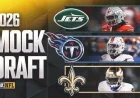 Edge Rushers Lead 2026 NFL Mock Draft; Mahomes, Jackson, Allen Gain New WRs