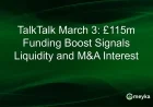 Talktalk: £115m Funding Boost as Bidders Explore Options