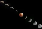Blood Moon Total Lunar Eclipse Tonight — Worm Moon Captured Over Northern Ireland