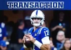 Colts Use Transition Tag on Quarterback Daniel Jones