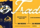 Nick Blankenburg trade reveals 2 timelines: Nashville stockpiles picks as Colorado buys blue-line depth