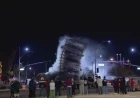 Eastside Cannery implosion draws crowds—despite officials calling it “not a public event”
