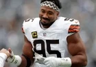 Browns’ Myles Garrett Receives Ninth Speeding Ticket Since 2017