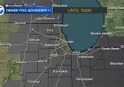 Chicago Weather: Dense Fog Locks In, Severe Storm Chances Build Into Friday