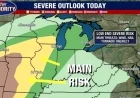 Three Rivers Tornado: Michigan Watches Low-But-Real Severe Storm Risk Friday Into Saturday
