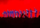 David Byrne review — joyous spectacle foregrounds footage of ICE raids