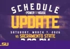 Lsu Baseball Game Today: Start time moved by 4 hours as weather forecast forces LSU–Sacramento State change