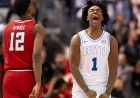 BYU Shocks No. 10 Texas Tech with 82-76 Victory