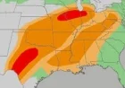 Weather Storms Tornadoes: First Alert Weather Days declared as severe thunderstorms line up for East Texas
