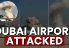 Dubai Airport Drone Attack Today: 4 Injured as Iran Fires 37th Wave of Strikes on UAE — Day 12 Live Update