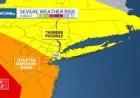 Noaa Weather as the severe threat charges east: more than 95 million in the path
