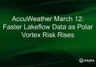Accuweather March 12: Faster Lakeflow Data as Polar Vortex Risk Rises