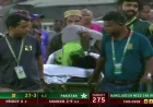 Pak Vs Bangladesh: Talat Stretchered to Hospital as Shoulder Injury Stops Second ODI