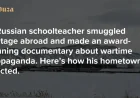 Mr Nobody Against Putin: How Pavel Talankin went from Russian school videographer to Oscar nominee