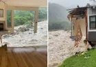 Maui storm turns Iao Stream violent, tearing a home into the water