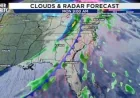 Weather Orlando: Cold Front Triggers Storm Risk Sunday and Monday, Cooler Air Next Week