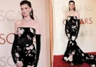 Anne Hathaway Dazzles in Floral Valentino Gown at 2026 Oscars Red Carpet