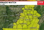 Chattanooga Weather: Tornado Watch drama in the region as damaging winds and a sharp turn toward cold collide