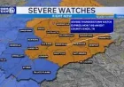 Knoxville Weather: Severe storm chances Sunday night into Monday morning as cold front closes in
