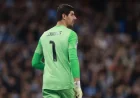 Courtois substituted at half-time as Real Madrid shift into caution mode