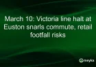 Euston tragedy: 30-year-old dies days after rush-hour track incident — commute and retail fallout