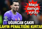 Uğurcan Çakır denies Salah penalty at Anfield — 6 first-half saves that shaped the tie