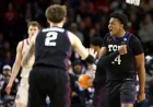 TCU Edges Ohio State, Nebraska Advances in 2026 NCAA Men’s March Madness Day 1