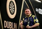 Relive all the action as Luke Littler comes back from 5-0 down to win Premier League Darts in Dublin