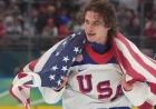 Jack Hughes Honored as Olympic Golden Goal Puck Enters Hockey Hall of Fame