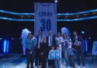 Hornets Raise Dell Curry’s No. 30 into Rafters at Jersey Retirement Ceremony