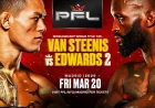PFL Madrid: Van Steenis vs. Edwards 2 Results and Round-by-Round Updates