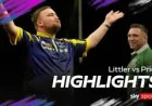 Premiership Results: Luke Littler stuns Gerwyn Price after two 170 finishes