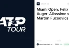 Alejandro Tabilo: Miami Open buzz shifts as Berrettini–Vacherot model projects 57% edge