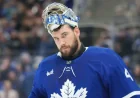 Maple Leafs’ Woll forced to start after Stolarz injured in warmups