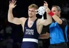 Josh Barr Wrestling as the NCAA spotlight intensifies for Penn State’s 197-pound run