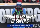 Downhill Double: Sofia Goggia Wins Kvitfjell Super-G and Claims Crystal Globe