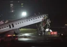 Accident Avion Laguardia: Air Canada Express CRJ-900 Collides with Fire-Rescue Vehicle; Two Pilots Dead