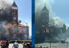 Floyd County Courthouse engulfed as massive flames destroy historic landmark in Rome
