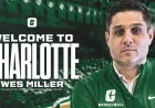 Wes Miller Appointed Head Coach of Charlotte 49ers Men’s Basketball