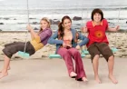 Emily Osment and Mitchel Musso Miss Hannah Montana Anniversary Premiere